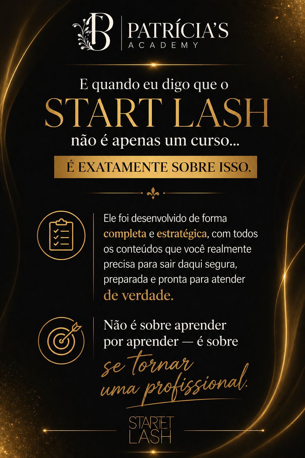 Curso presencial de cílios para iniciantes